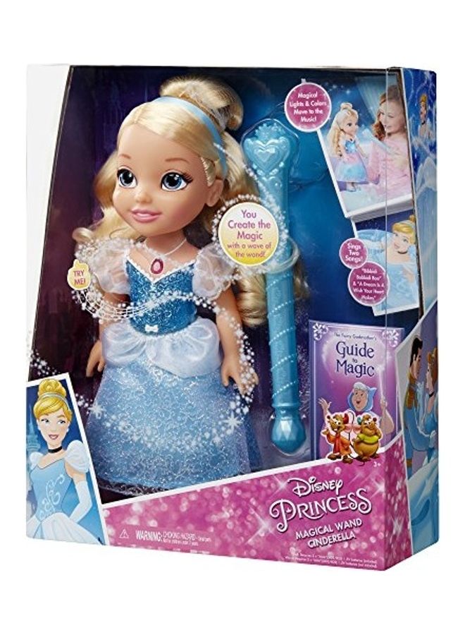 Disney Princess - Cinderella Doll With Magical Wand - Image 1