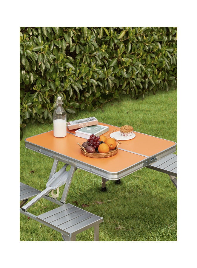 4-Seat Folding Table Multicolour - v1617715313/N46220438A_4