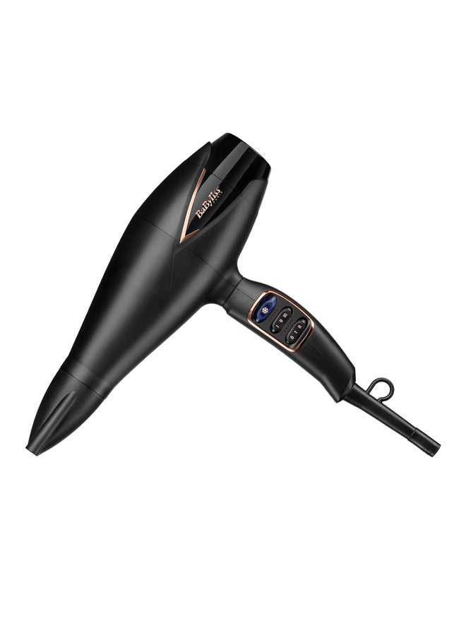 babyliss - Digital Dryer | 2200w With An Advanced Digital Motor| 3 Heat / 2 Speed Settings With Super Ionic Frizz-control | Lightweight & 10 Years Motor Guarantee | D665SDE Black - Image 1