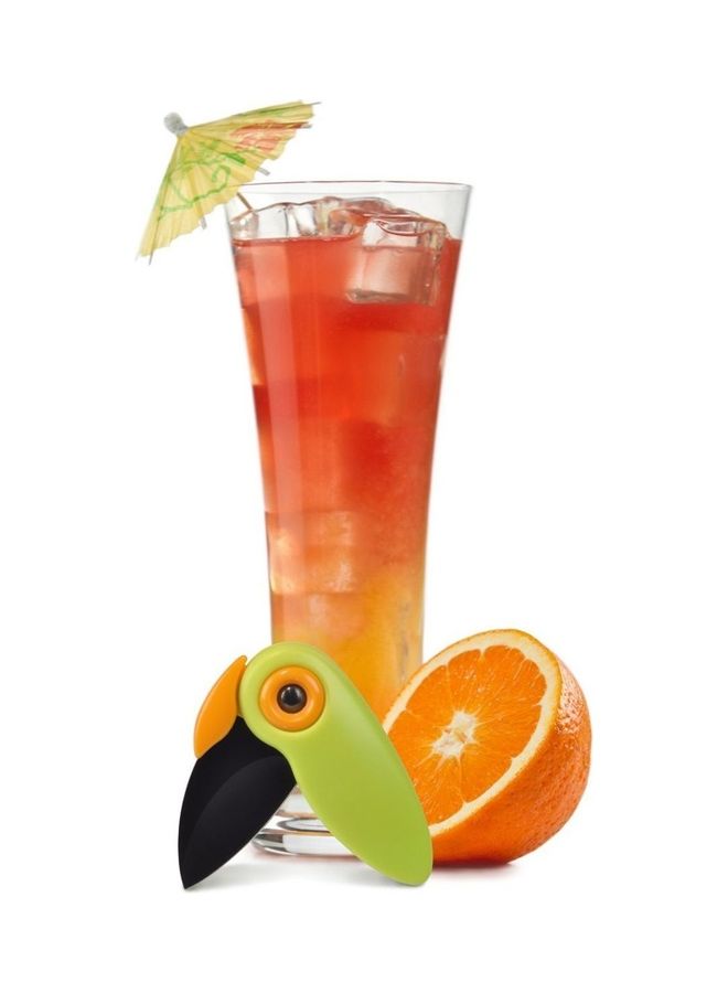 فريد سكين جيب لقطع الحمضيات بتصميم ببغاء أخضر - Image 2