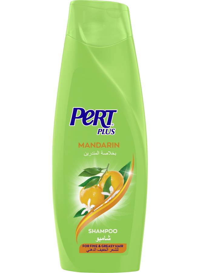 PERT - Shampoo With Mandarin For Oily Hair Green 400ml - Image 1