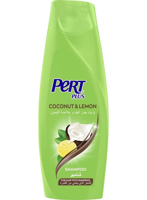 Shampoo With Coconut & Lemon For All Hairs Green 400ml