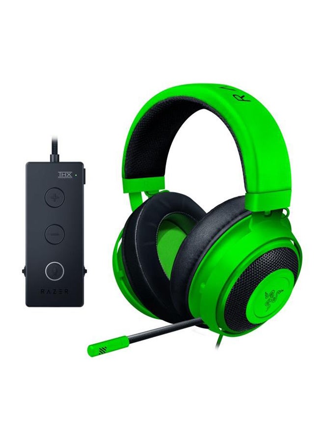 RAZER Kraken Tournament Edition Green 3D Acoustic Gaming Headset RZ04-02051100 Black/Green - Image 2