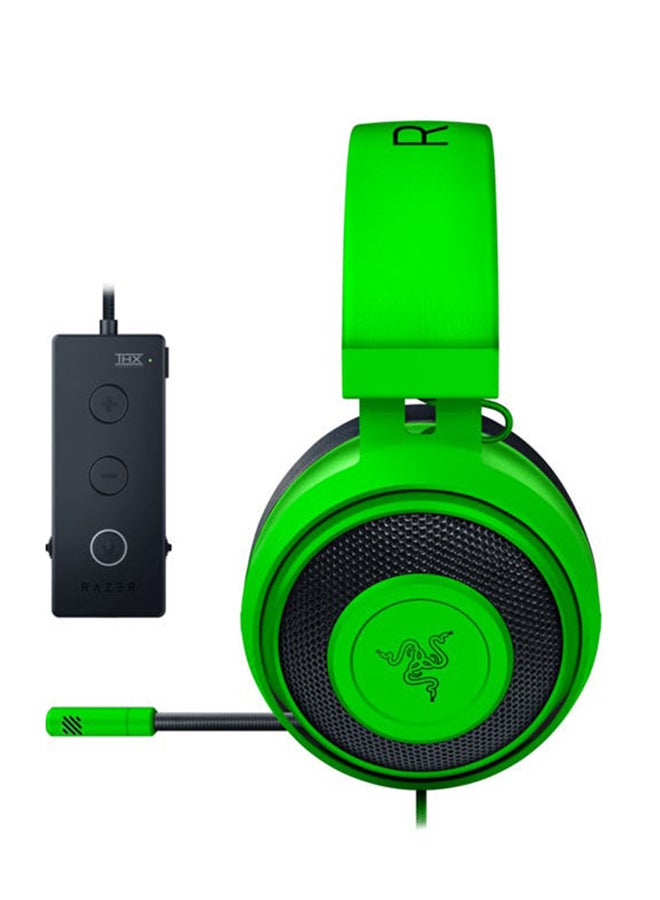 RAZER Kraken Tournament Edition Green 3D Acoustic Gaming Headset RZ04-02051100 Black/Green - Image 3