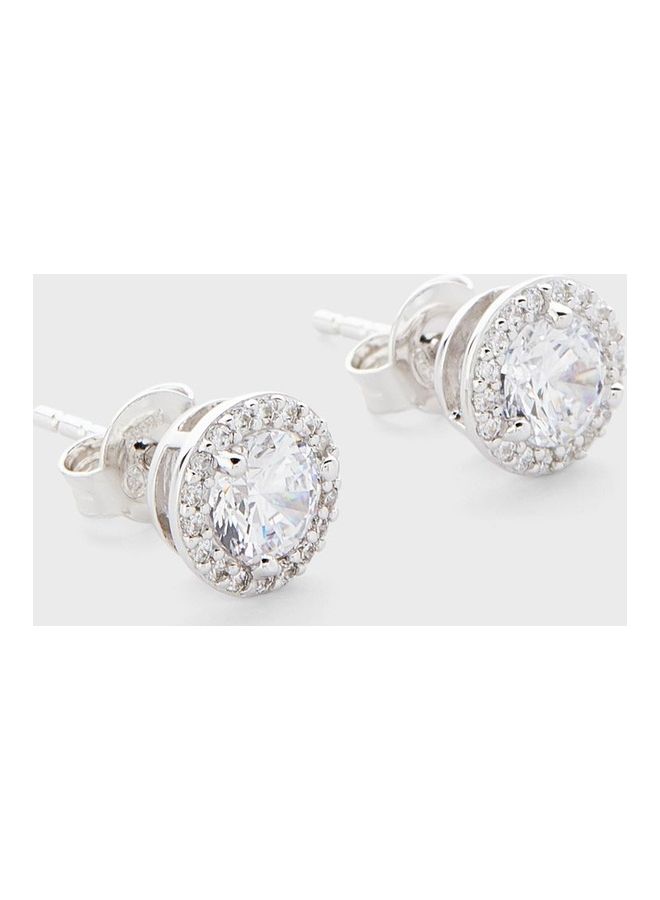 مايكل كورس أقراط عصرية مزينة بشعار - Image 2