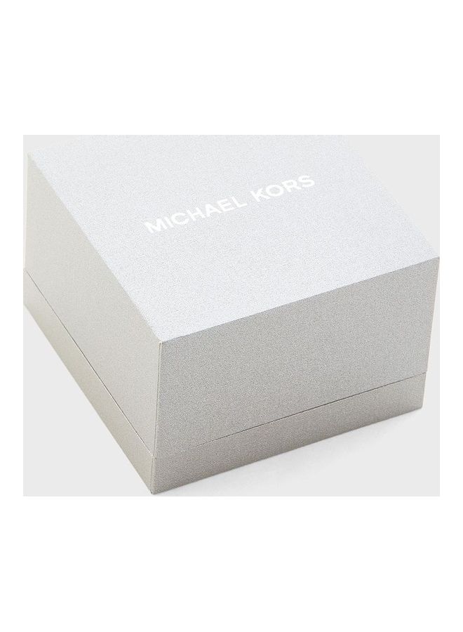 مايكل كورس أقراط عصرية مزينة بشعار - Image 4