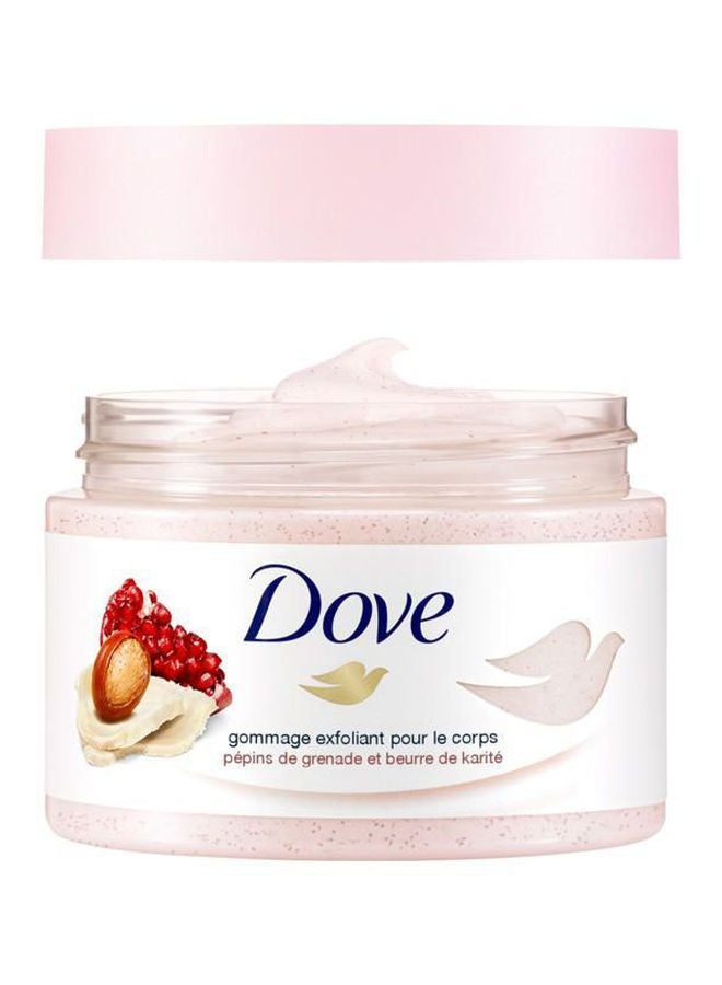 دوف مقشر للجسم ببذور الرمان وزبدة الشيا وردي 298جرام - Image 3