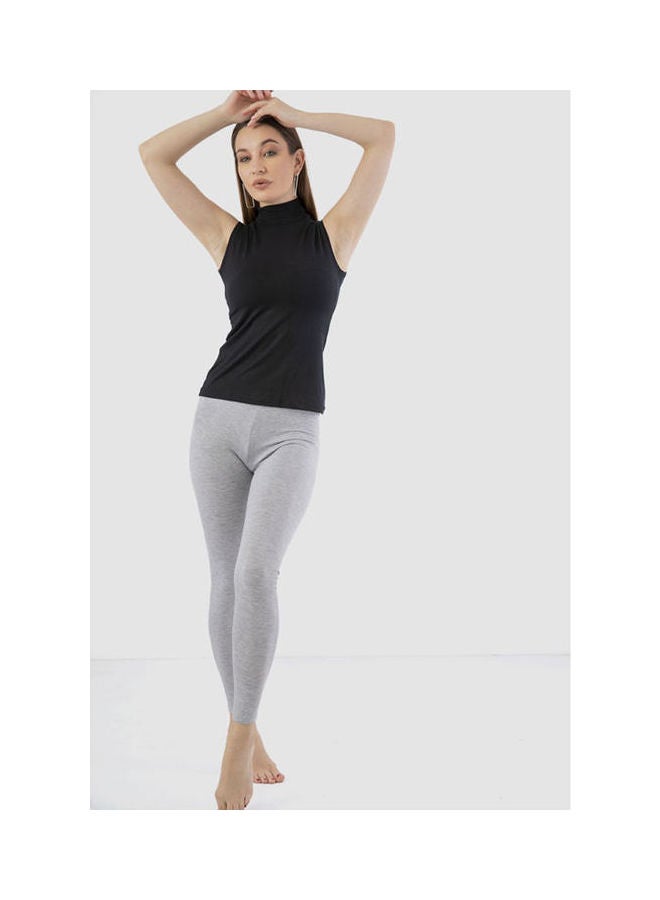 Carina Legging Viscose Med.Grey Chine 