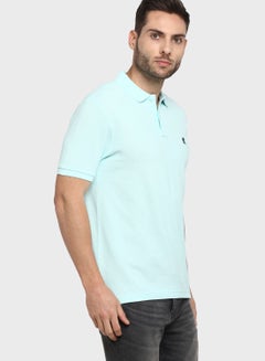 Red Tape Essential Collared Neck Polo Blue  - Image 4