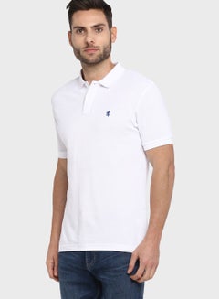 Red Tape Essential Collared Neck Polo White  - Image 3