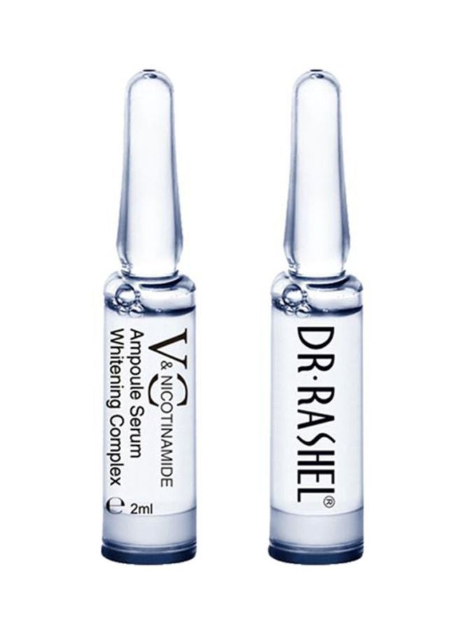 DR. RASHEL 7 Pieces Vitamin C & Nicotinamide Ampoule Serum Whitening Complex Clear 14ml - Image 2