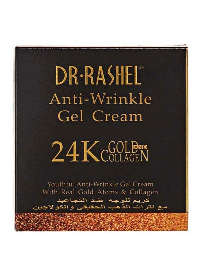 DR. RASHEL - 24K Gold And Collagen Anti-Wrinkle Gel Cream Yellow 50ml - Image 1