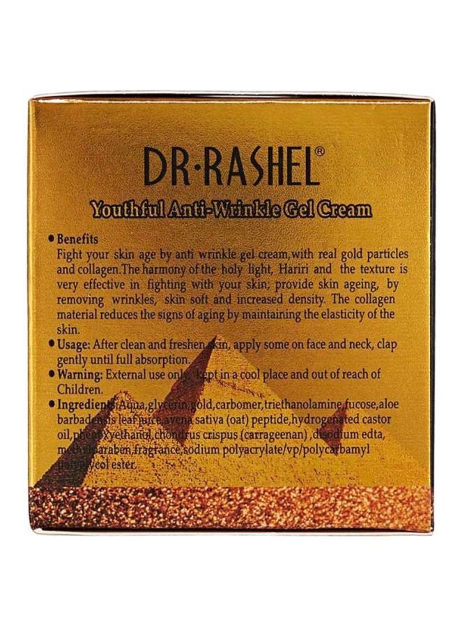DR. RASHEL - 24K Gold And Collagen Anti-Wrinkle Gel Cream Yellow 50ml - Image 1