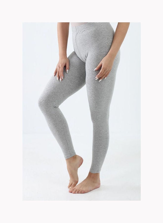 Carina Legging Cotton Med Grey  - Image 1