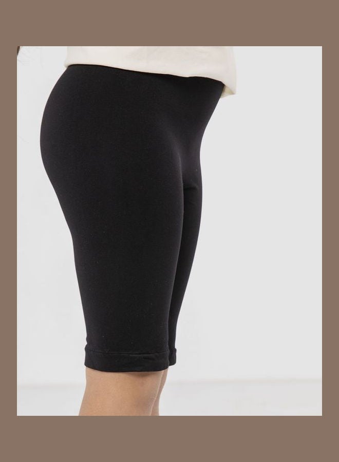 كارينا شورت بناتي - حيادي أسود - Image 2