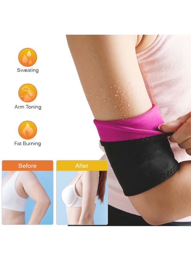 Arm Toning Fat Burning Arm Sleeve Black  - Image 4