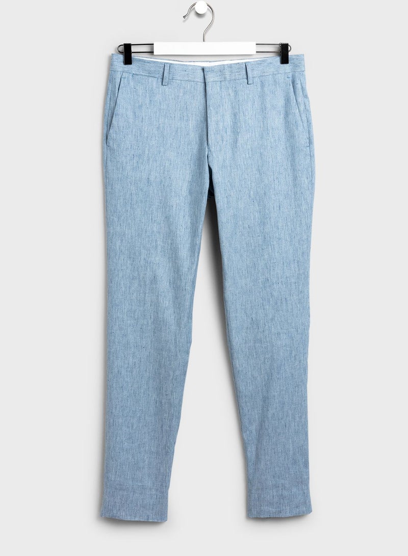 GANT Slim Fit Pants Blue 