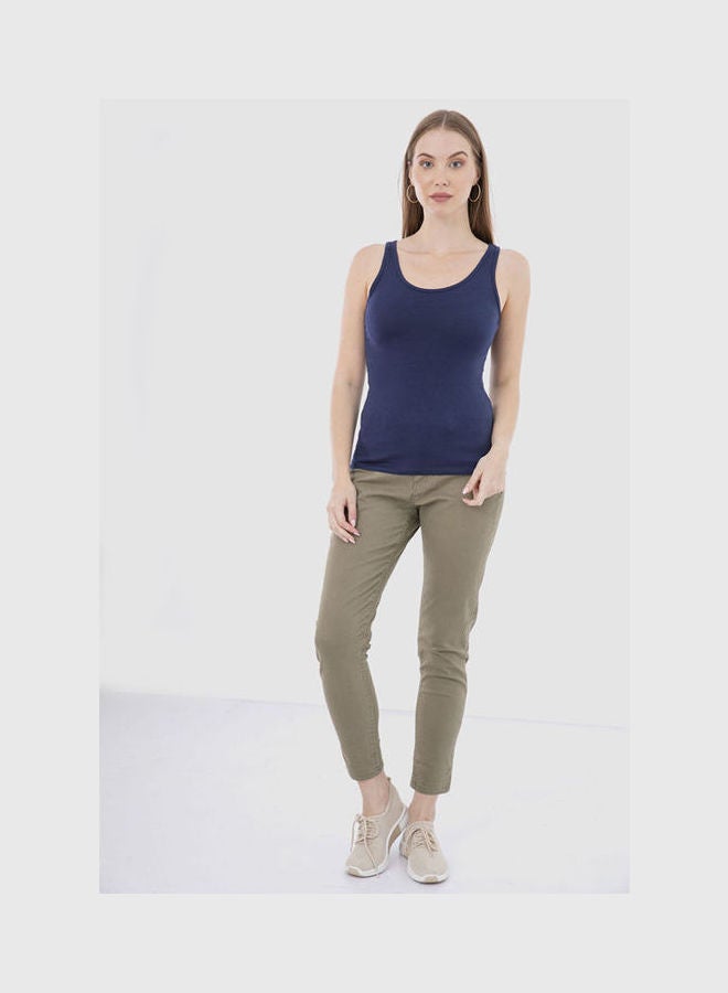 Carina - Tank Top Navy - Image 1