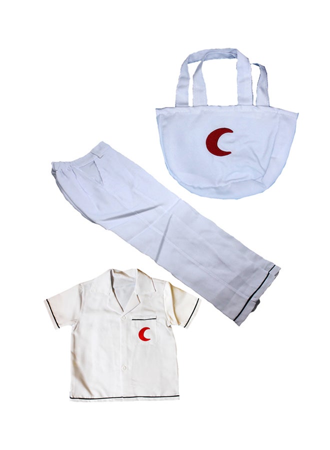FAMILY CENTER Baby Nurse Cotume In Pvc Bag Asstd 30-7008 36cm  - Image 1