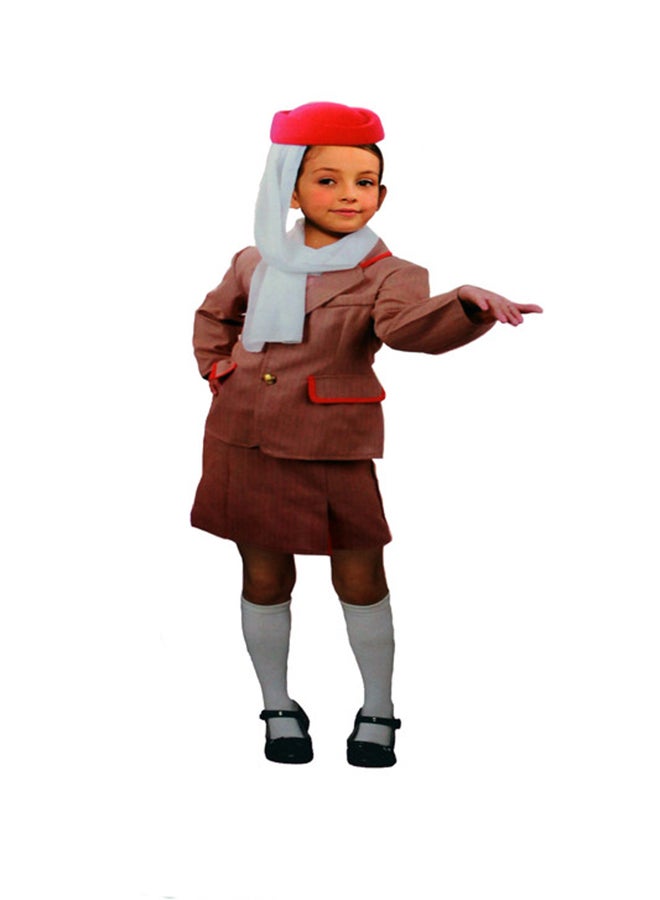 FAMILY CENTER Stewardess Costume In Pvc Bag Asstd 30-1379-29 36cm  - Image 4