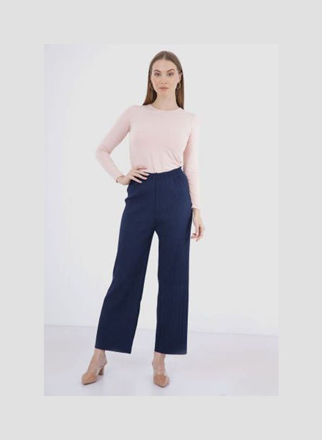 Carina T-Shirt Round Long Sleeves Blush