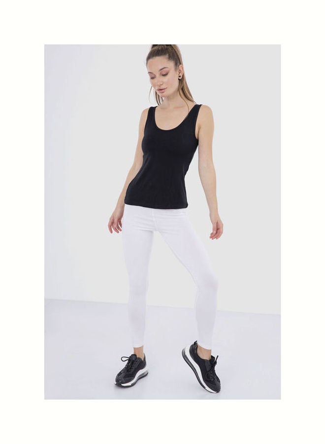 Carina Legging Viscose White 