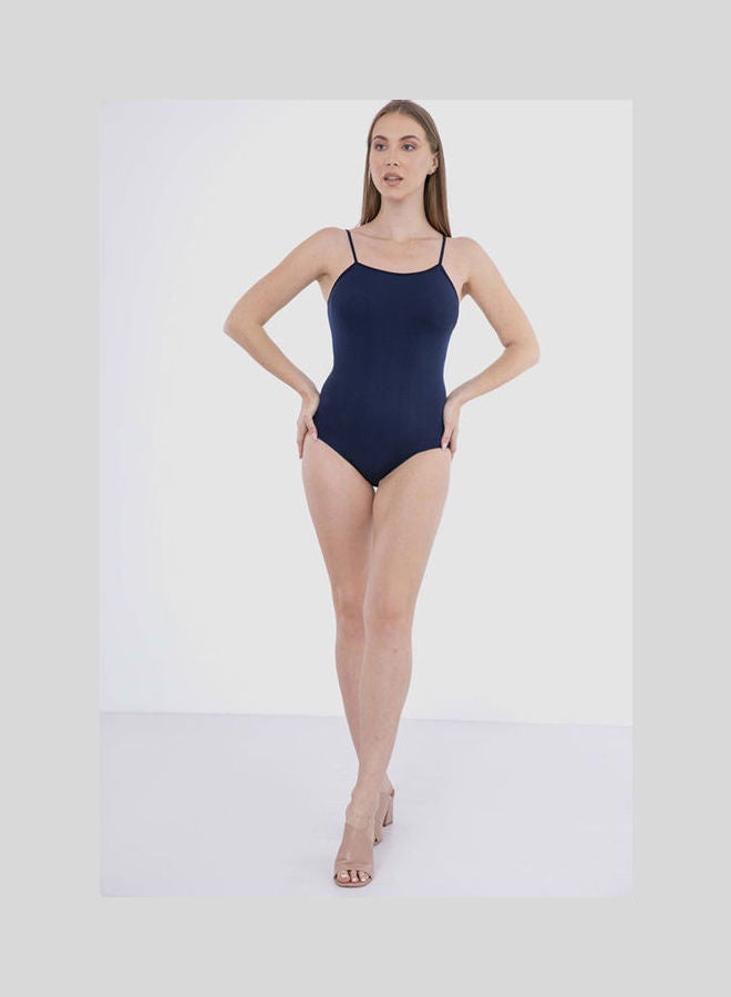 Carina Casual Plain Basic Body Wear Microfibre For Women Navy  - Image 1