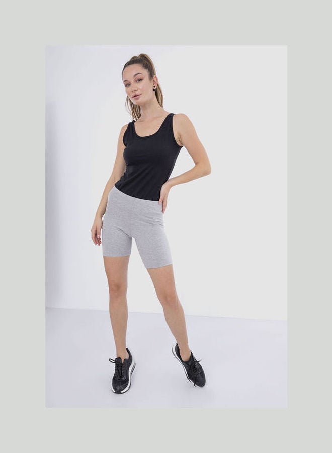 Carina Short Legging M4544 med grey chine  - Image 1