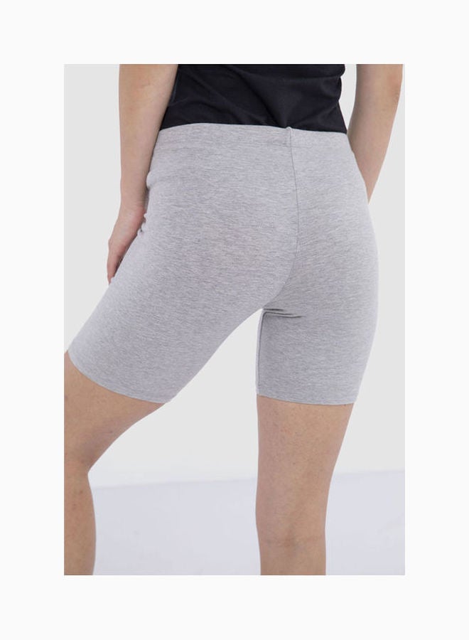 Carina Short Legging M4544 med grey chine  - Image 4