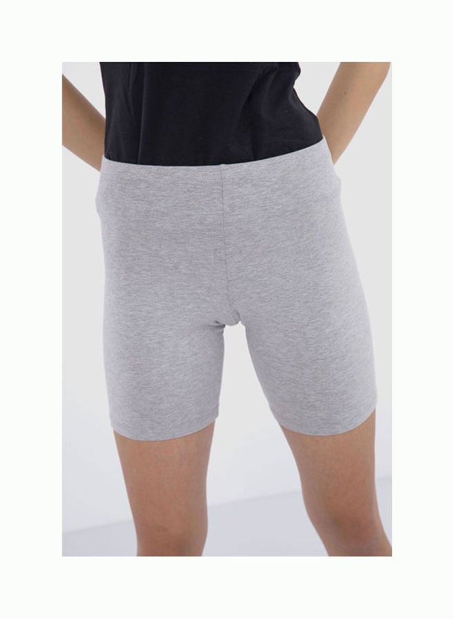 Carina Short Legging M4544 med grey chine  - Image 3