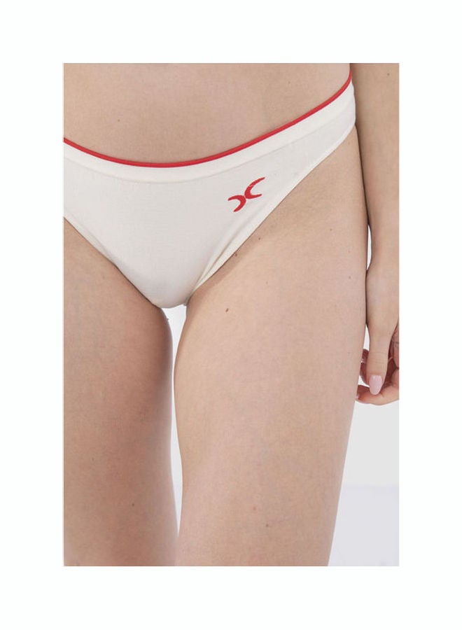 Carina Cotton Bikini Brief-N off white  - Image 1