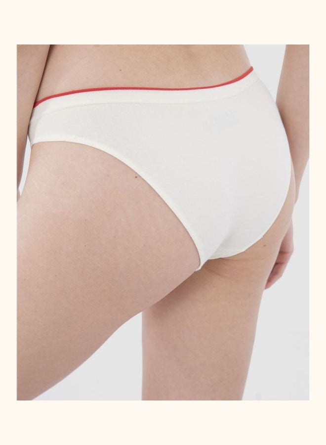 Carina Cotton Bikini Brief-N off white  - Image 2