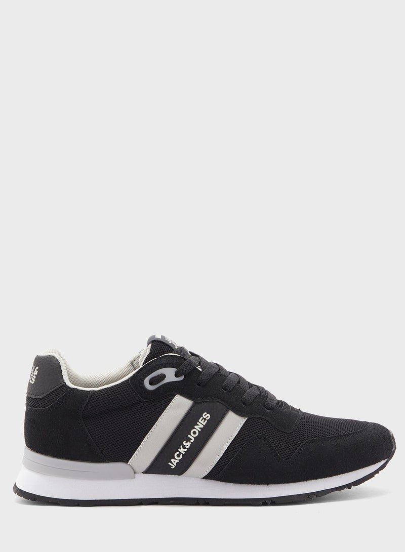 JACK & JONES - Stellar Low Top Sneakers Black - Image 1