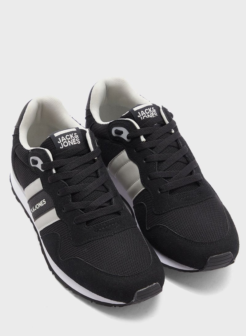 JACK & JONES - Stellar Low Top Sneakers Black - Image 1