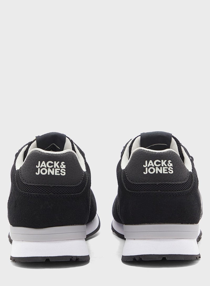 JACK & JONES - Stellar Low Top Sneakers Black - Image 1