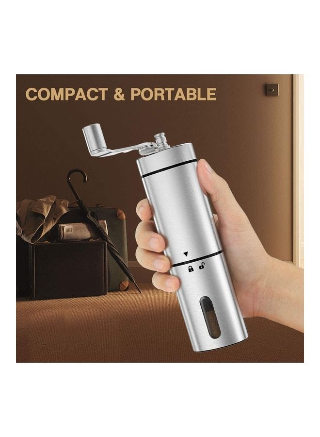 Manual Coffee Grinder Silver 40ml - Image 4