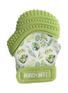 Malarkey Kids Tropical Printed Munch Mitt Teether With Travel Bag  - Image 2