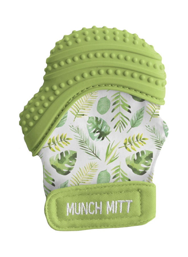Malarkey Kids - Tropical Printed Munch Mitt Teether With Travel Bag - Image 1