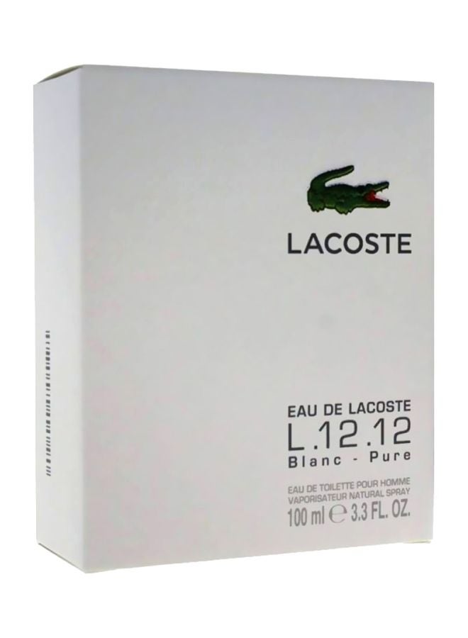 لاكوست عطر تواليت L.12.12 الأبيض 175ملليلتر - Image 3