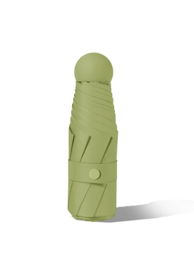 Plain And Basic Flamingo Vinyl Sun Umbrella green - Image 3