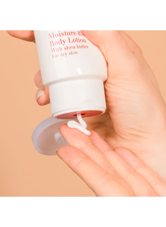 CLARINS Moisture Rich Body Lotion With Shea Butter White 200ml - Image 5