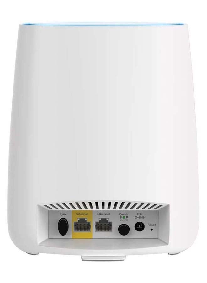 NETGEAR - Orbi Whole Home Mesh WiFi System Upto 3000 sq.ft White/Blue - Image 1
