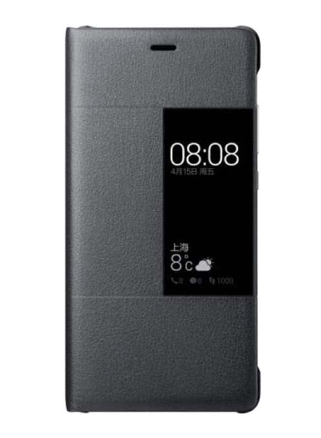 HUAWEI Protective Flip Case Cover For Huawei P9 Plus Dark Grey  - Image 3