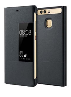 HUAWEI Protective Flip Case Cover For Huawei P9 Plus Dark Grey  - Image 1