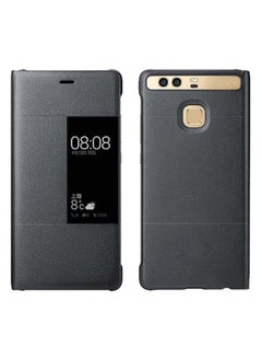 HUAWEI Protective Flip Case Cover For Huawei P9 Plus Dark Grey  - Image 2