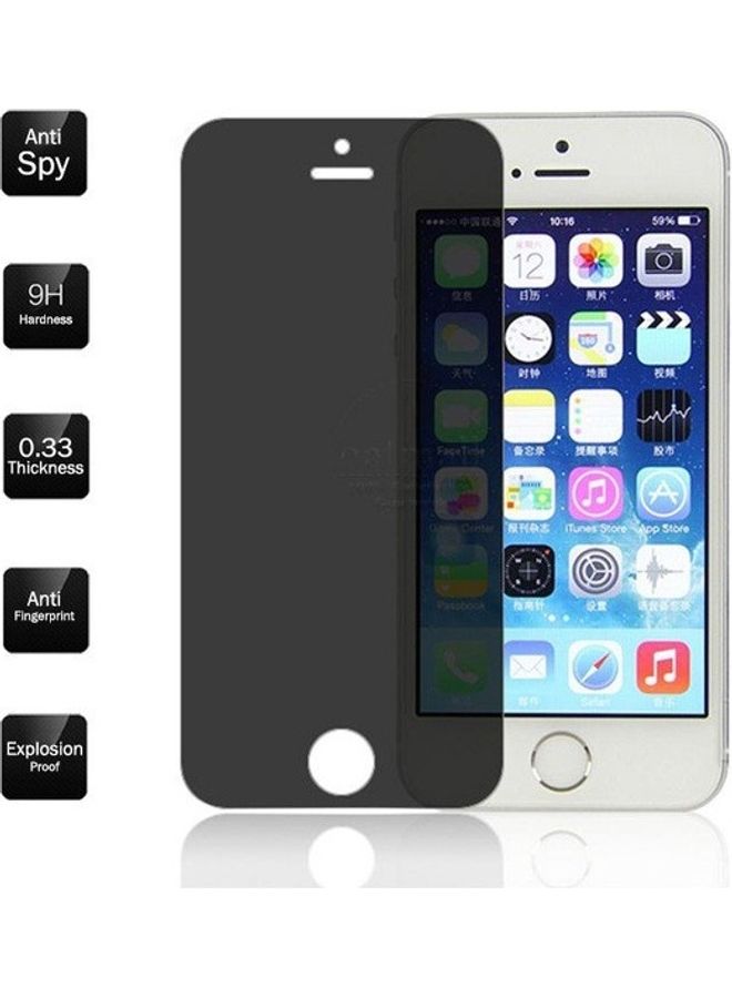 AMJ Tempered Glass Screen Protector for Apple iPhone 6/6s Privacy Clear - Image 2