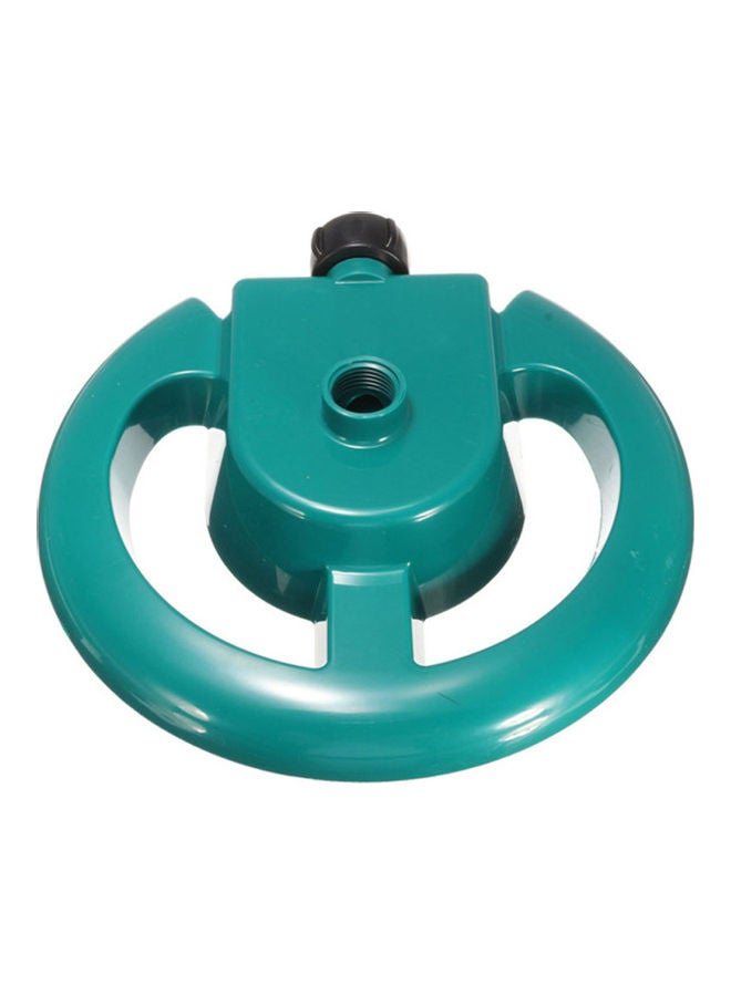 Generic 360 Degree Automatic Garden Sprinkler Green/Yellow 20x10x18cm  - Image 5