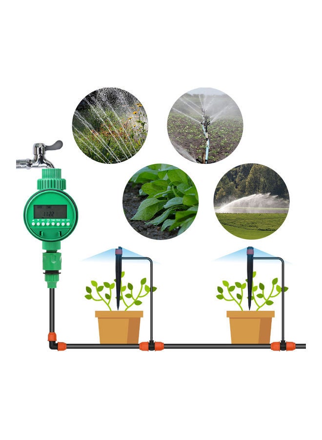 Generic - Water Timer Outlet Faucet Controller Green - Image 1