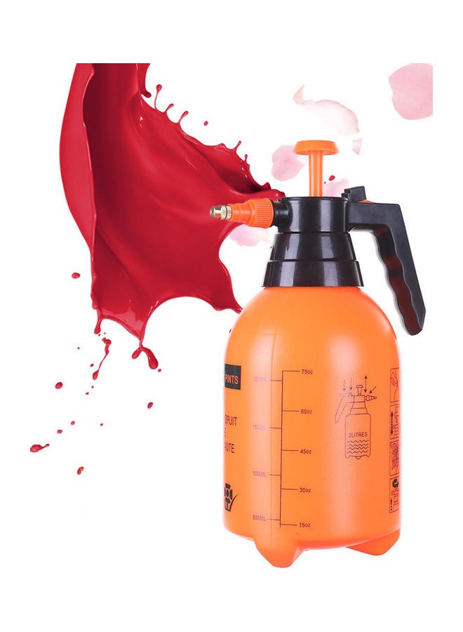 Generic Hand Pump Sprayer Orange/Black 2Liters  - Image 2