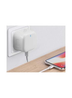 Earldom Dual Port Power Supply 3.0 Adapter Plug White  - Image 4